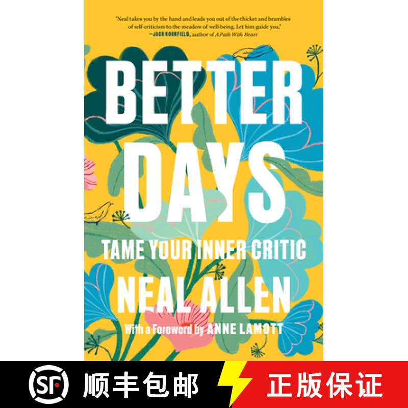 【3-4周达】Better Days : Tame Your Inner Critic [9781897238844]