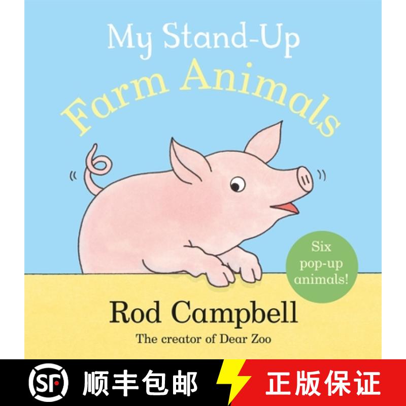【3-4周达】My Stand-Up Farm Animals: A Pop-Up Animal Book [9781035000258]
