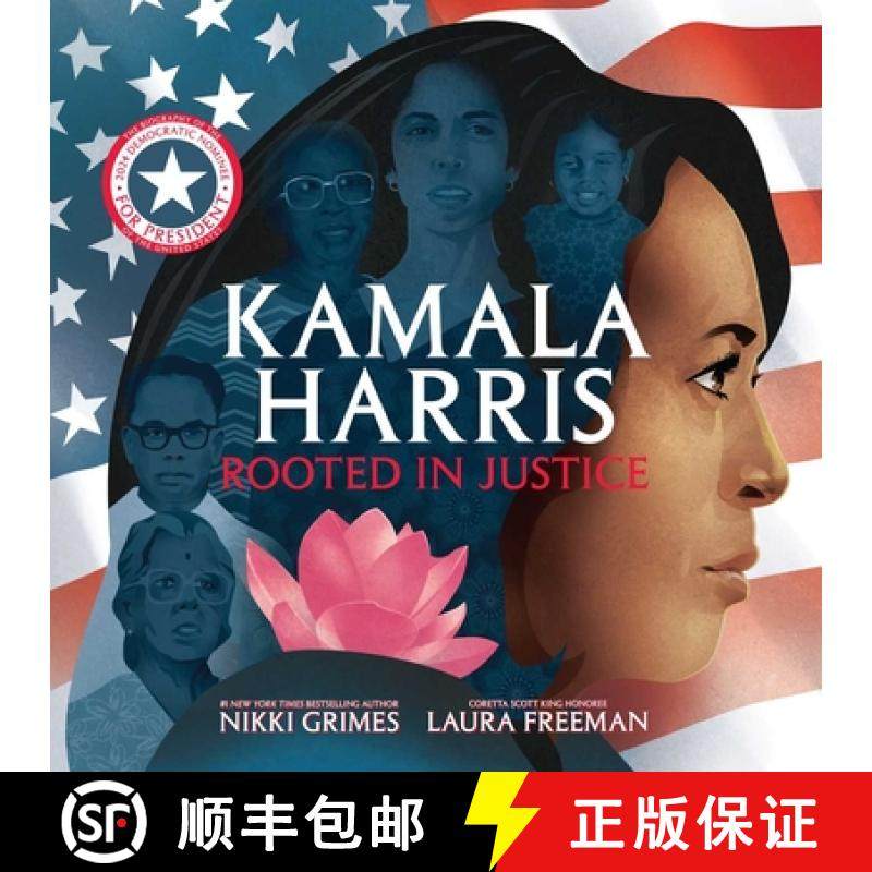 【3-4周达】Kamala Harris: Rooted in Justice [9781534462670]