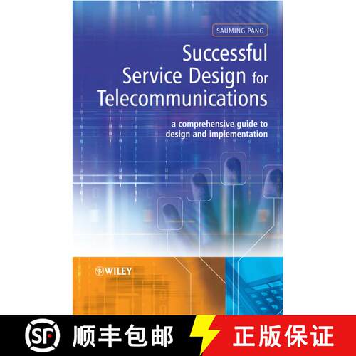 预订 精装 Successful Service Design For Telecommunications -A Comprehensive Guide To Design And Imple... [9780470753934]