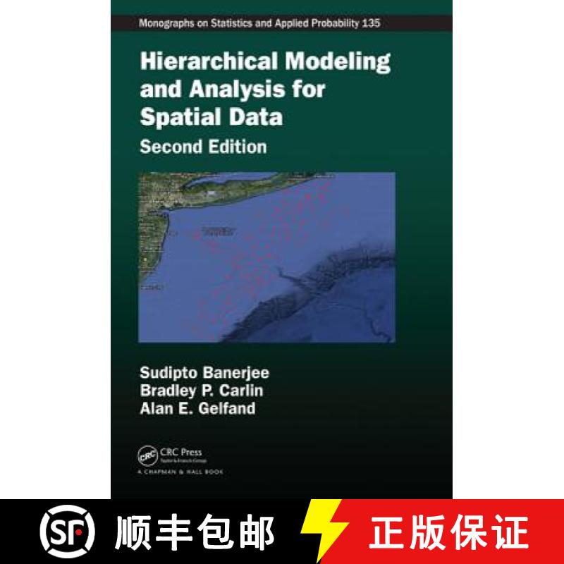 预订 Hierarchical Modeling and Analysis for Spatial Data [9781439819173]