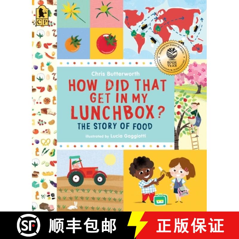 【3-4周达】How Did That Get in My Lunchbox?: The Story of Food [9780763665036]
