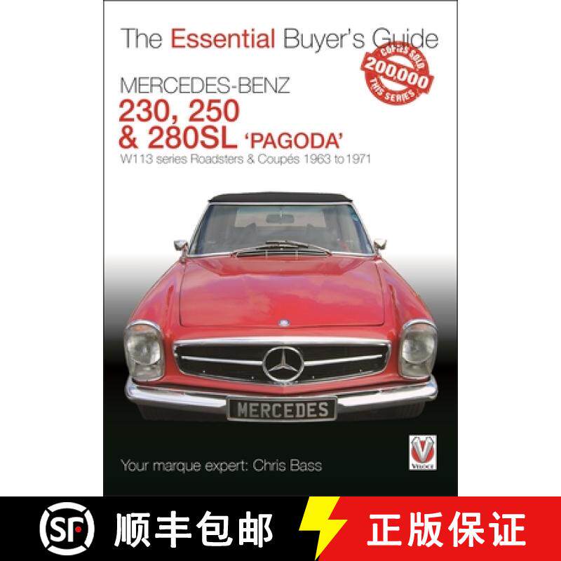 【3-4周达】Mercedes Benz Pagoda 230sl, 250sl & 280sl Roadsters & Coupés: W113 Series Roadsters & Cou... [9781787111707]