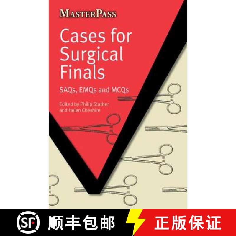 【3-4周达】Cases for Surgical Finals: Saqs, Emqs and McQs [9781846195587]