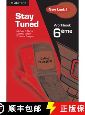 【3-4周达】Stay Tuned Workbook for 6 Eme [9780521135412]