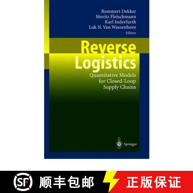 【3-4周达】Reverse Logistics : Quantitative Models for Closed-Loop Supply Chains [9783642073809]
