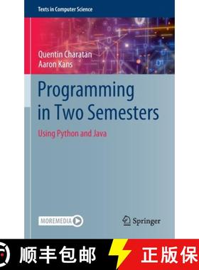 【3-4周达】Programming in Two Semesters : Using Python and Java [9783031013256]