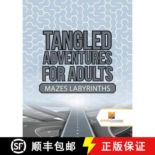 【3-4周达】Tangled Adventures for Adults : Mazes Labyrinths [9780228218968]