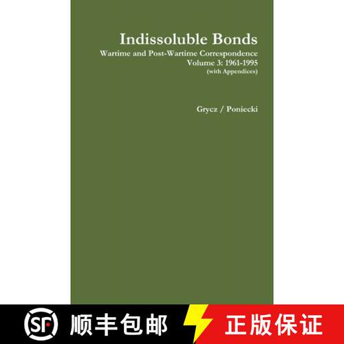 【3-4周达】Indissoluble Bonds v3 [9781565130142]