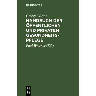 预订 Handbuch Der OEffentlichen Und Privaten Gesundheitspflege [9783112408599]