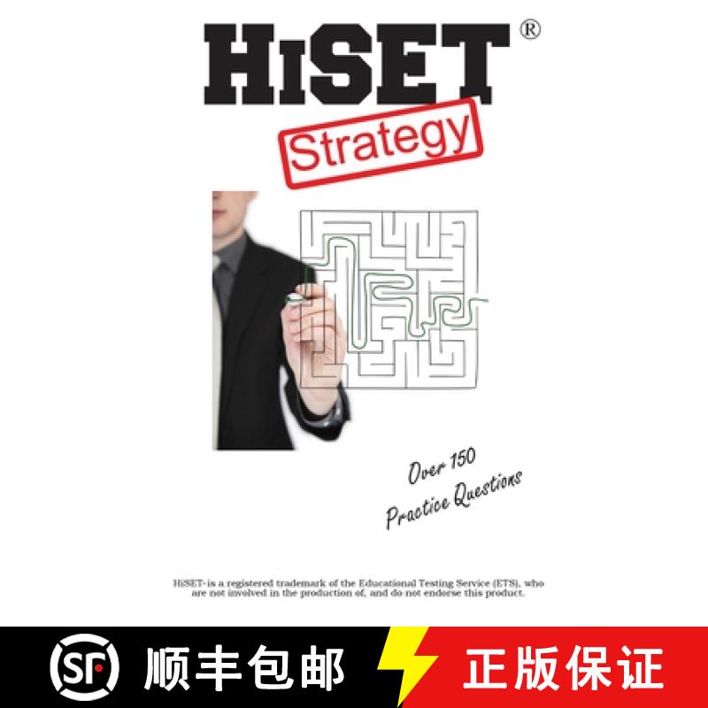 【3-4周达】HiSET Test Strategy : Winning Multiple Choice Strategies for the HIgh School Equivalency T... [9781772452938]