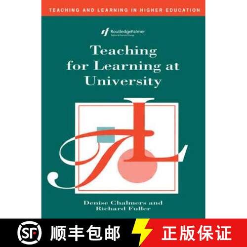 【3-4周达】Teaching for Learning at University: Theory and Practice [9780749420413]