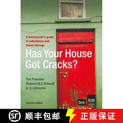 【3-4周达】Has your House got Cracks?: A Homeowner's Guide to Subsidence and Heave Damage, 2nd edition [9780727730893]