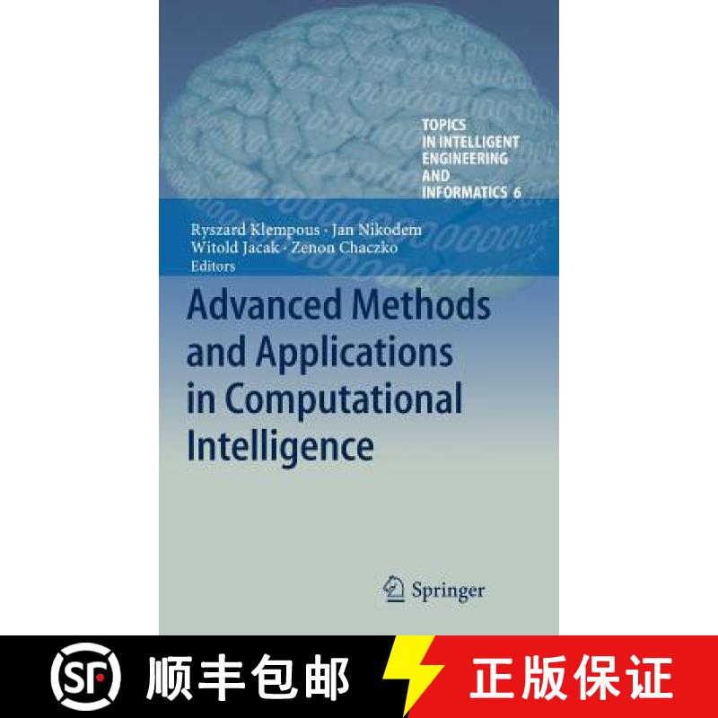 【3-4周达】Advanced Methods and Applications in Computational Intelligence [9783319014357]