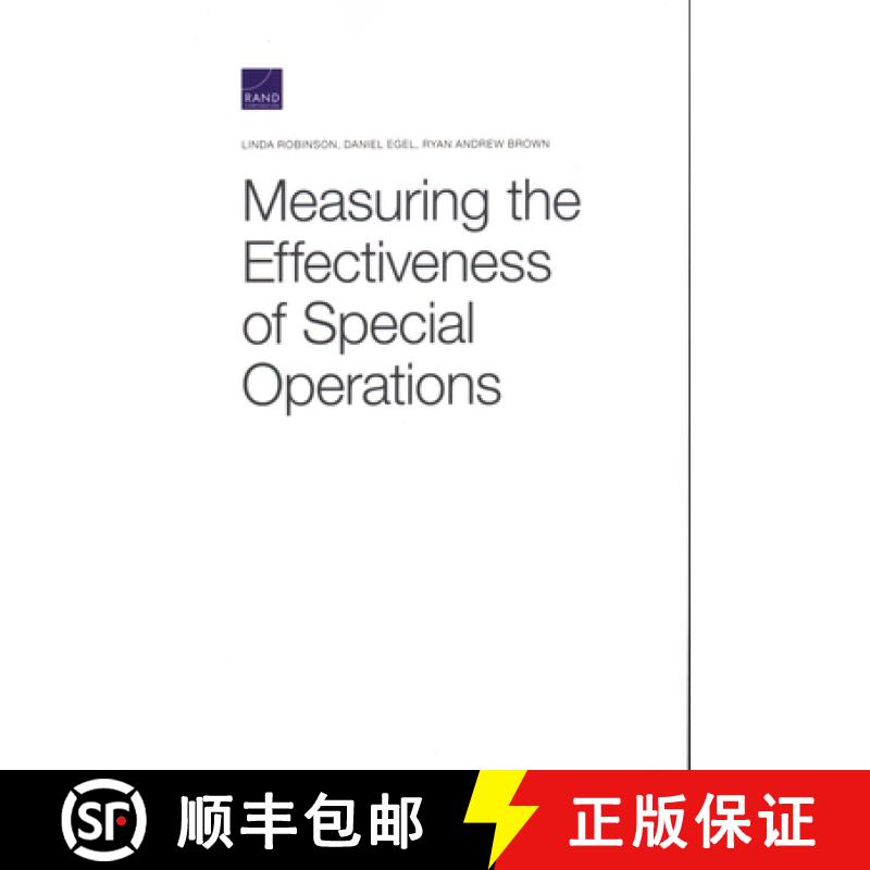 【3-4周达】Measuring the Effectiveness of Special Operations [9781977401748]