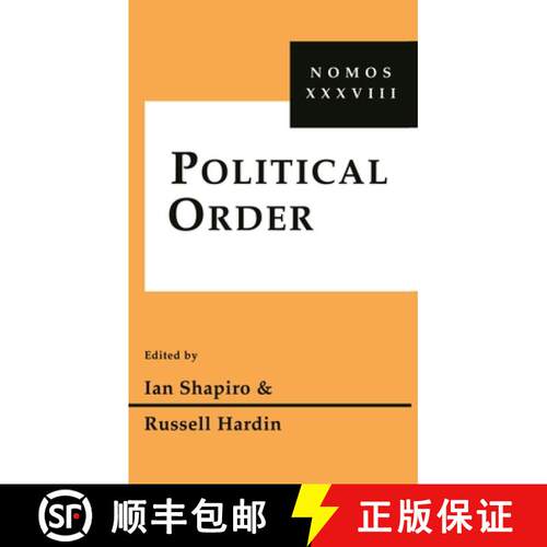【3-4周达】精装 Political Order: Nomos XXXVIII [9780814780299]