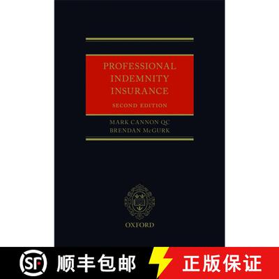 【3-4周达】精装 Professional Indemnity Insurance [9780198725183]