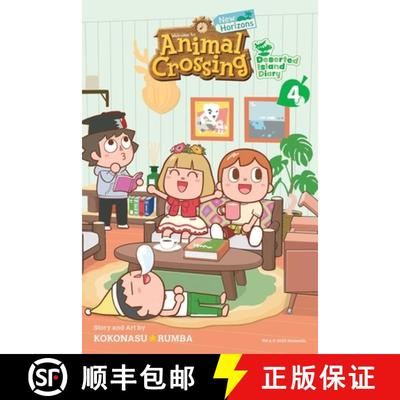 【3-4周达】Animal Crossing: New Horizons, Vol. 4: Deserted Island Diaryvolume 4 [9781974734443]