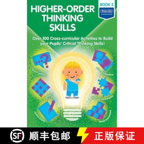 【3-4周达】Higher-order Thinking Skills Book 5: Over 100 cross-curricular activities to build your pu... [9781846549908]