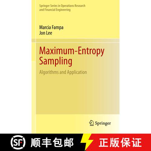 【3-4周达】Maximum-Entropy Sampling : Algorithms and Application [9783031130809]