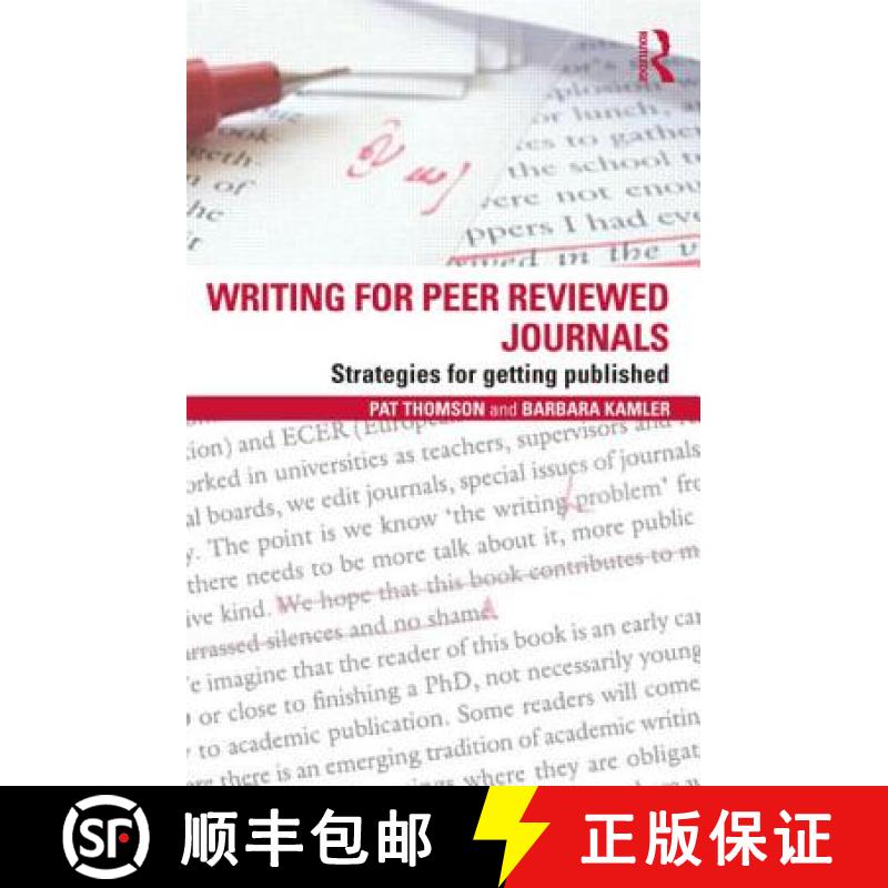 【3-4周达】Writing for Peer Reviewed Journals : Strategies for getting published [9780415809313]