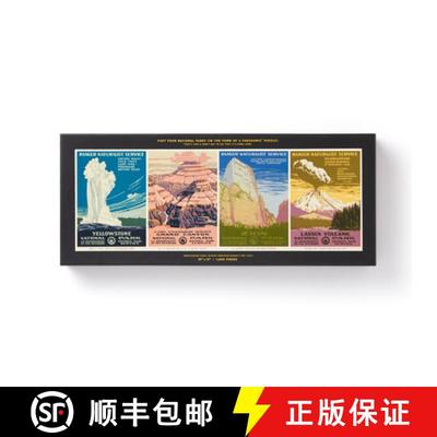 【4周达】National Parks 1,000 Piece Panoramic Puzzle [9780735375833]