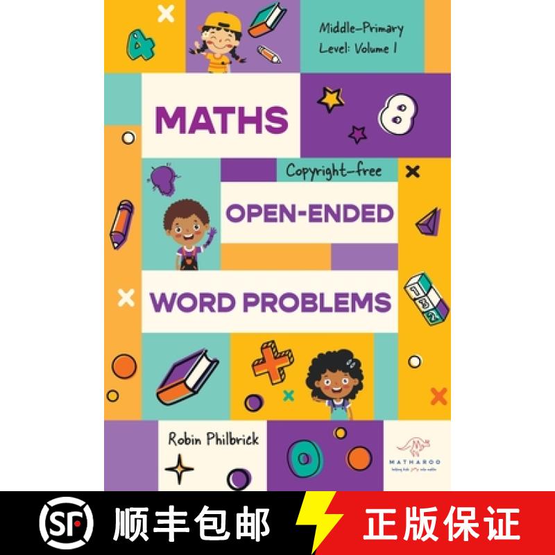 【2-3周达】Maths Open-Ended Word Problems Middle-Primary Level: Volume 1: Volume 1 [9781922803061]