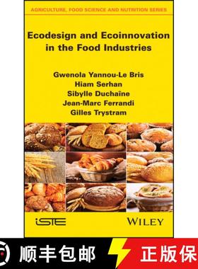 【3-4周达】Ecodesign And Ecoinnovation In The Food Industries [Wiley食品] [9781786304896]