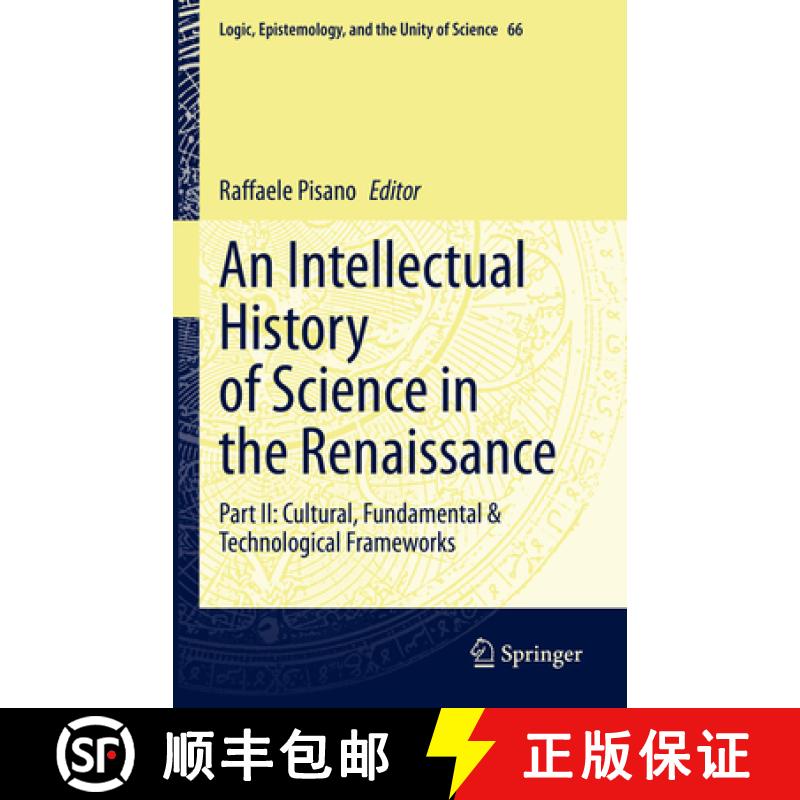 【3-4周达】An Intellectual History of Science in the Renaissance : Part II: Cultural, Fundamental & T... [9783031904851]