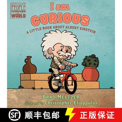 【3-4周达】I am Curious: A Little Book About Albert Einstein [9780593110072]