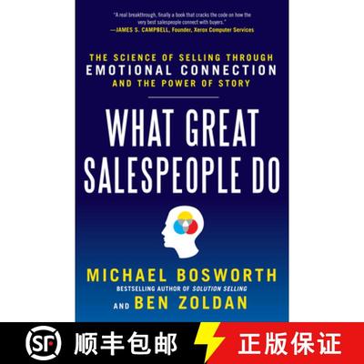 【3-4周达】What Great Salespeople Do (Pb) [9781265837532]