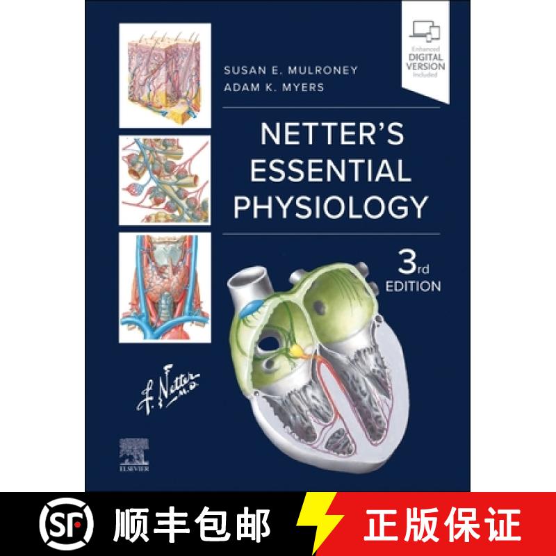 【3-4周达】Netter's Essential Physiology [9780443113635]
