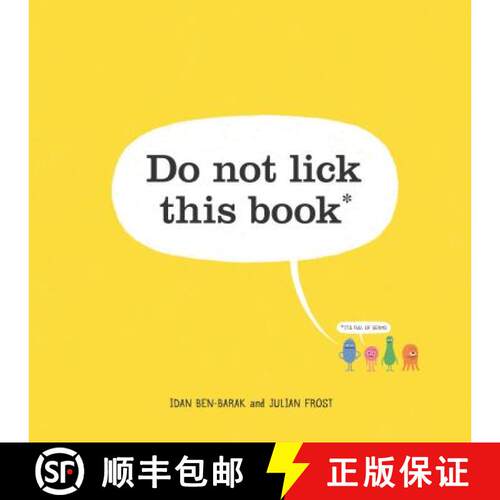 【3-4周达】精装 Do Not Lick This Book [9781250175366]