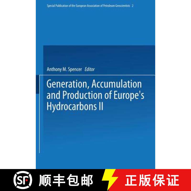【3-4周达】Generation, Accumulation and Production of Europe's Hydrocarbons II [9783662074176]