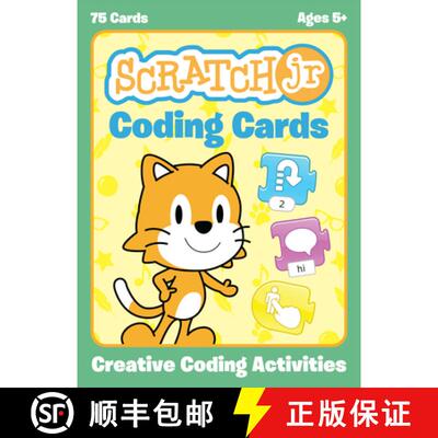【3-4周达】ScratchJr Coding Cards: Creative Coding Activities [9781593278991]