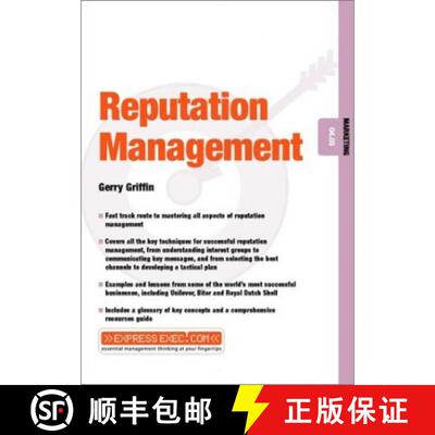【3-4周达】Reputation Management - Marketing 04.05 [Wiley经管] [9781841122311]