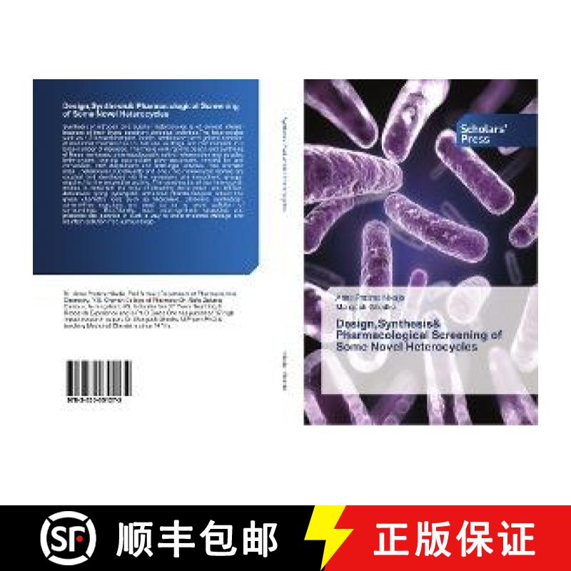 预订 Design,Synthesis& Pharmacological Screening of Some Novel Heterocycles [9783330651272]