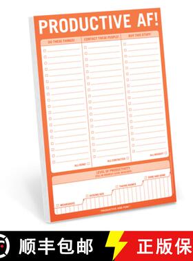 【3-4周达】Knock Knock Productive AF! Pad [9781683491019]