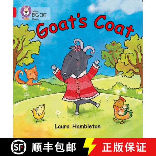 【3-4周达】Goat's Coat: Band 02b/Red B [9780007421992]