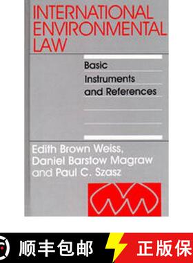 预订 精装 International Environmental Law: Basic Instruments and References, 1992-1999: Volume 1 [9780941320689]