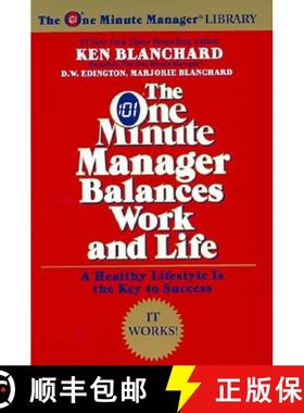 【3-4周达】The One Minute Manager Balances Work and Life [9780688168506]