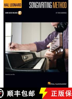 【3-4周达】Hal Leonard Songwriting Method: Book with Online Audio Demonstrations [9781705104149]
