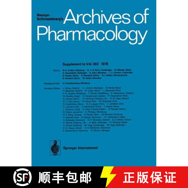 【3-4周达】Deutsche Pharmakologische Gesellschaft: Abstracts of the 19. Spring Meeting March 14-17, 1... [9783662386668]