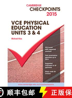 【3-4周达】精装 Cambridge Checkpoints VCE Physical Education Units 3 and 4 2015 and Quiz Me More [9781107485051]