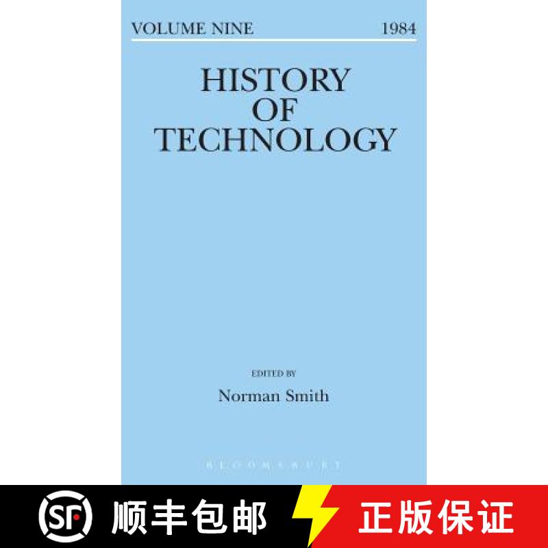 【3-4周达】History of Technology Volume 9 [9781350018372]