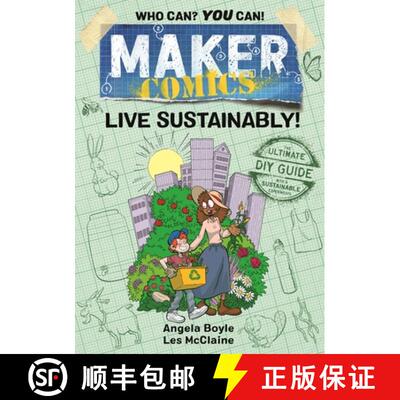 Maker Comics: Live Sustainably! [9781250620644]