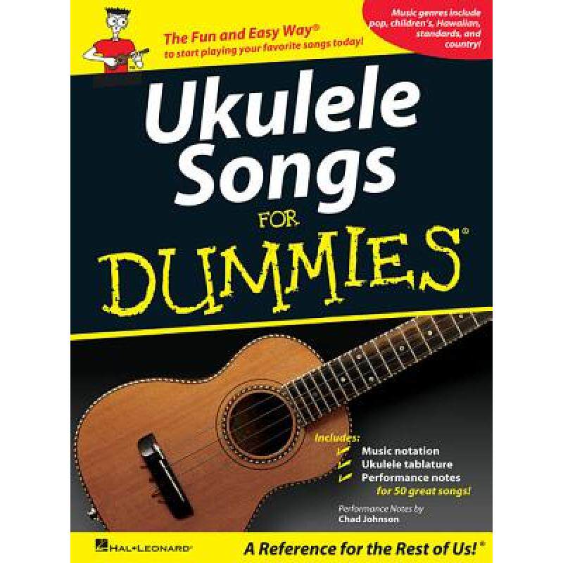预订 ukulele songs for dummies [9781423496045]