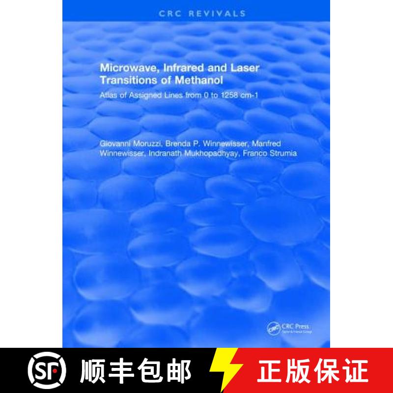 【3-4周达】Microwave, Infrared, and Laser Transitions of Methanol Atlas of Assigned Lines from 0 to 1... [9781315895550]