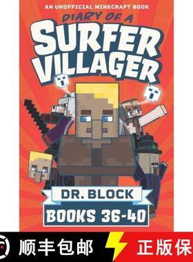 【3-4周达】Diary of a Surfer Villager, Books 36-40: An Unofficial Minecraft Series [9781958048320]