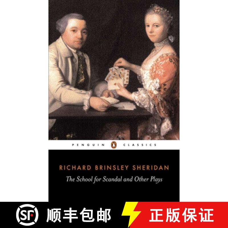 【3-4周达】The School for Scandal and Other Plays [9780140432404]